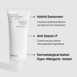 Celimax Oil Control Light Sunscreen - MIXSOON
