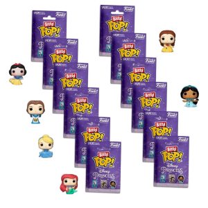 Funko Bitty Pop! Singles: Disney Princess Mystery Mini-Individuales Sorpresa